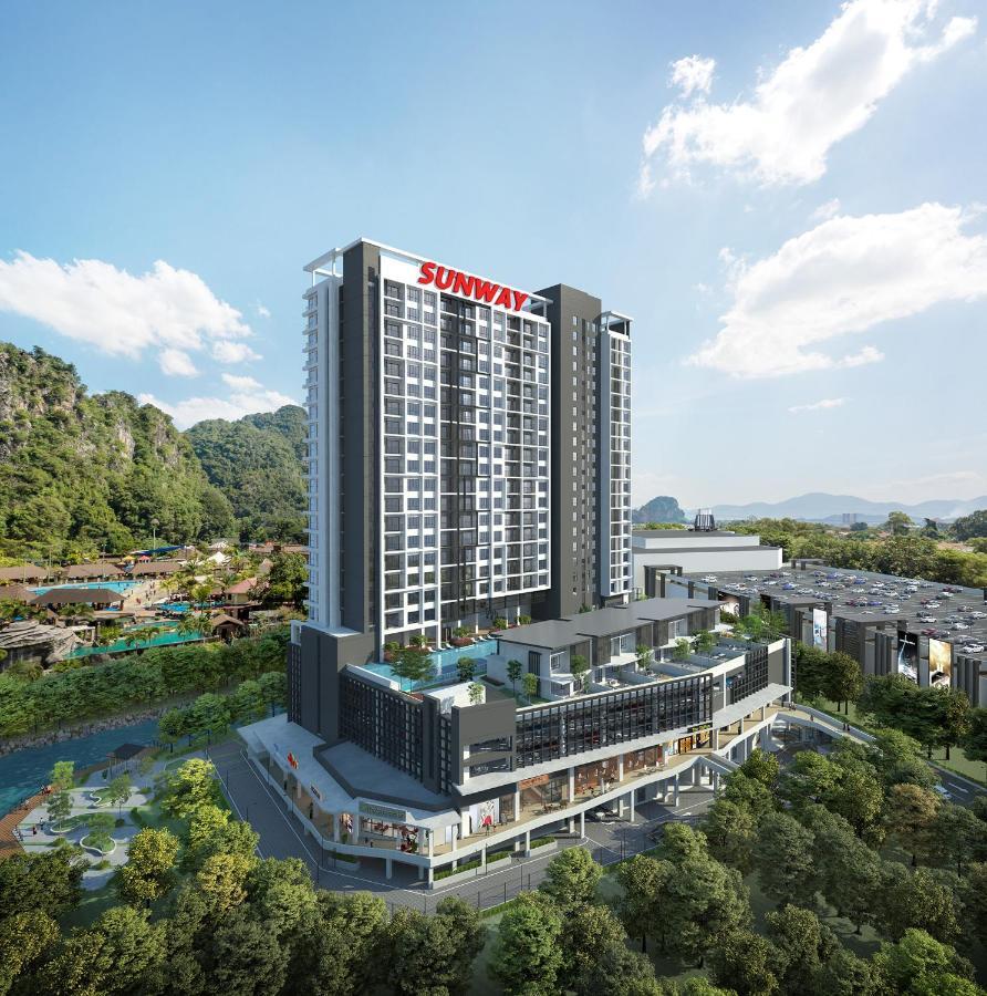 Ipoh Tambun Lost World Sunway Onsen Suites Luna 2R2B 8Paxs Exterior foto